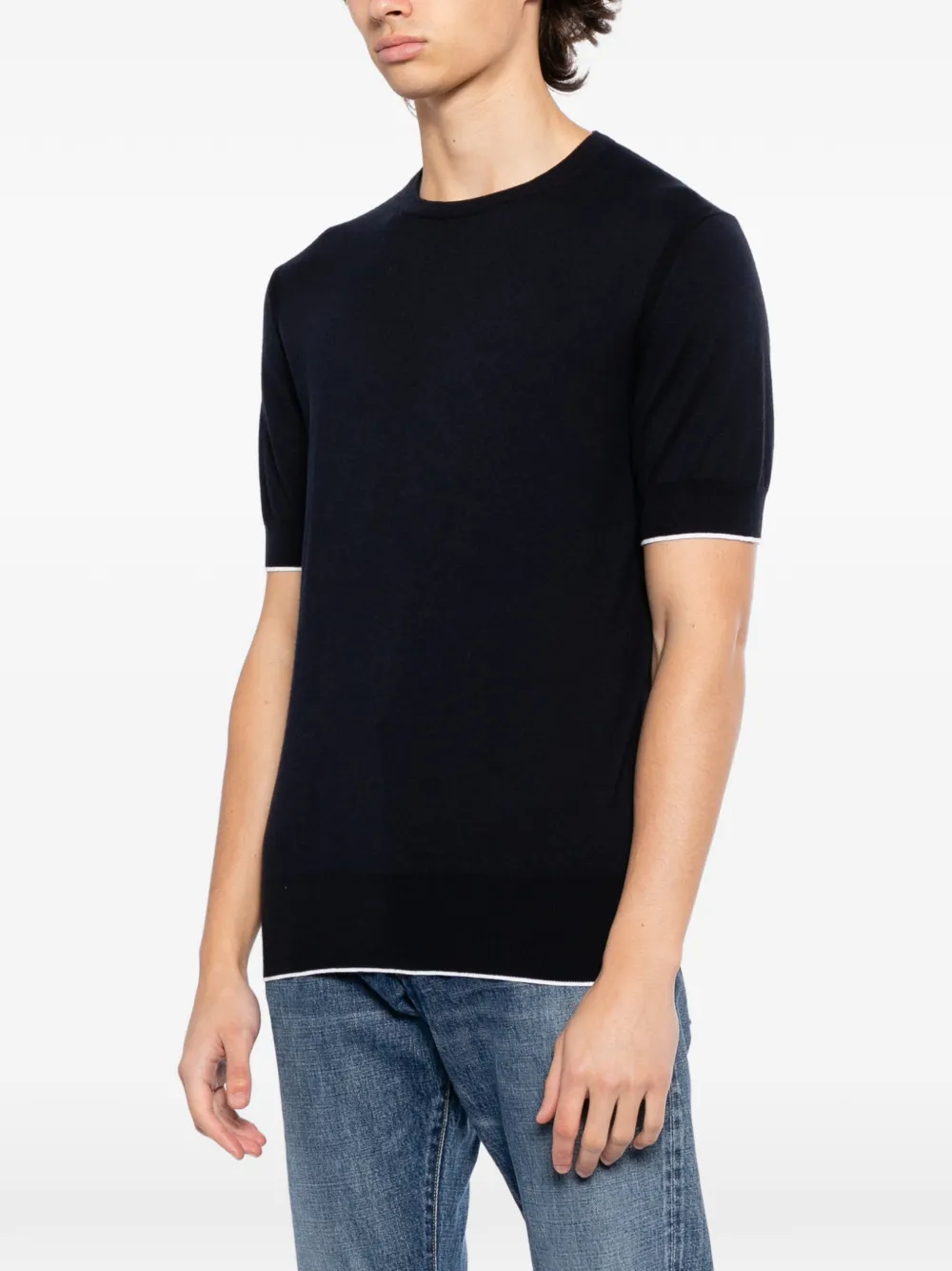 N.Peal Newquay T-shirt Blauw