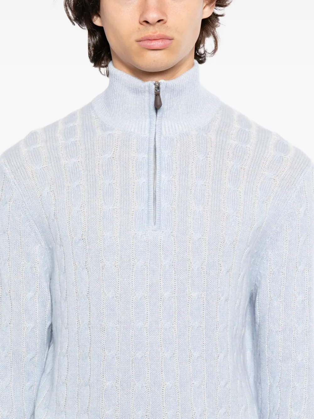 N.Peal Albemarle trui Blauw