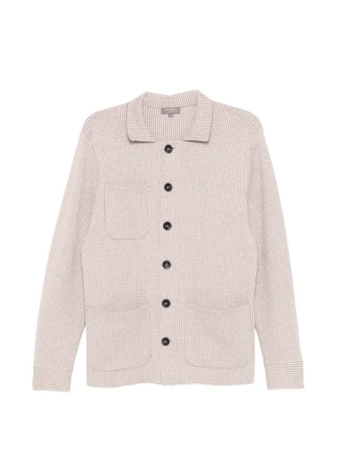 N.Peal cárdigan con motivo pied de poule