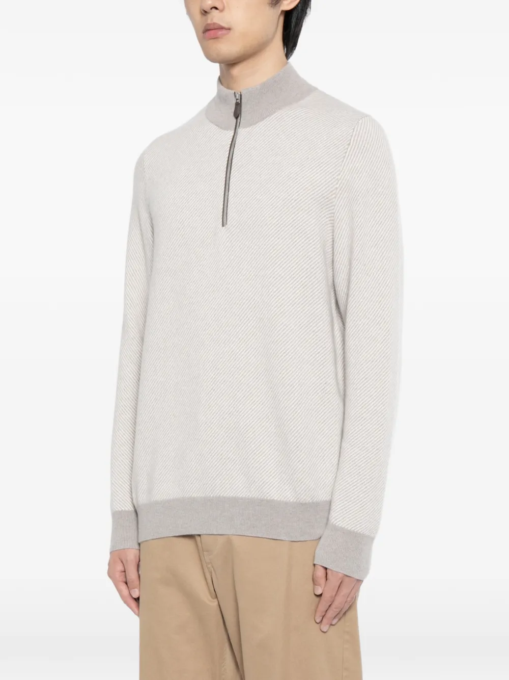  N.peal Temple Sweater - Grey 