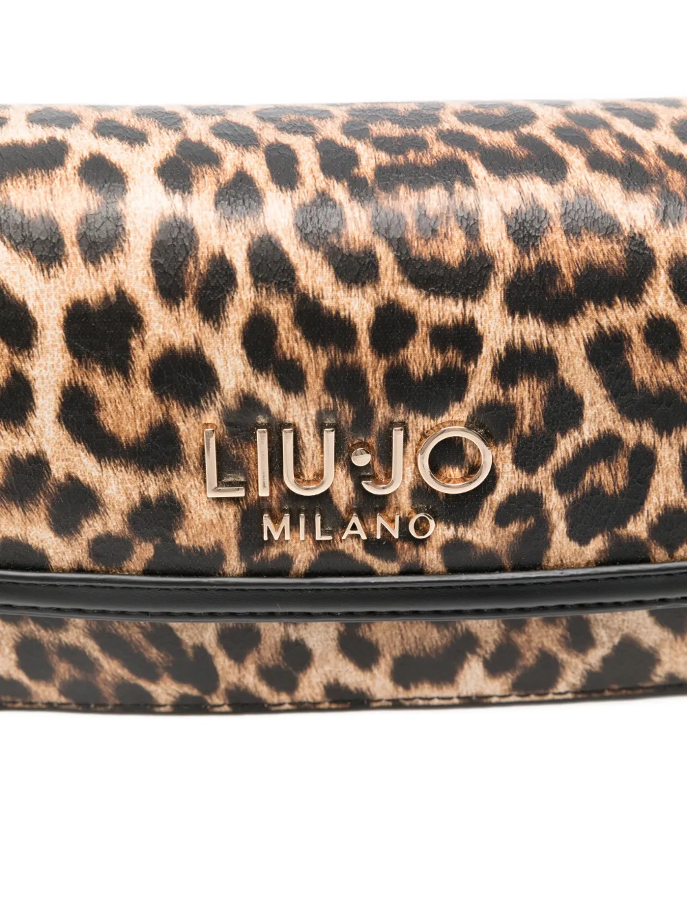 Small Animal-Print Chain Satchel