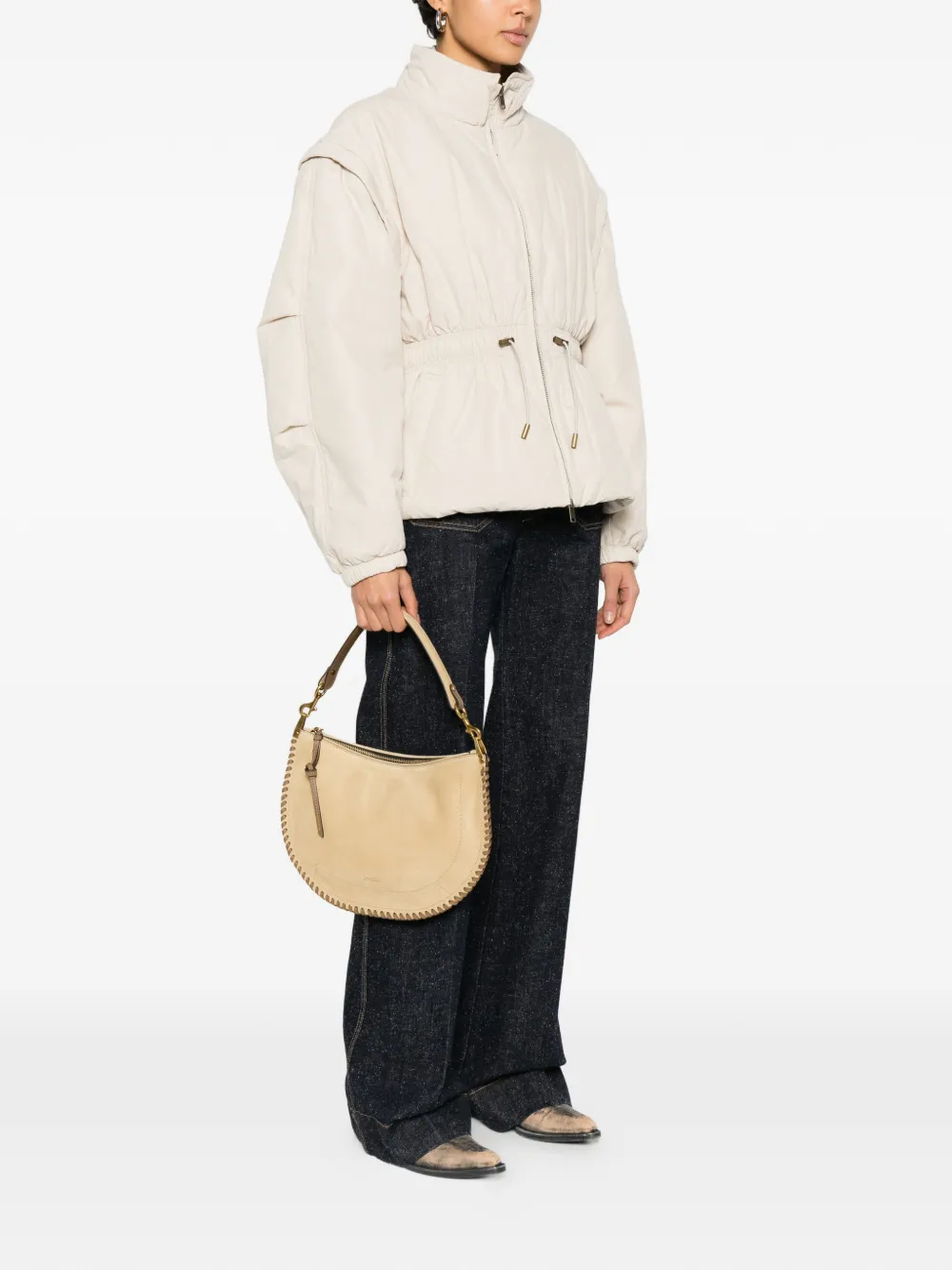 ISABEL MARANT Oskan shoulder bag - Beige
