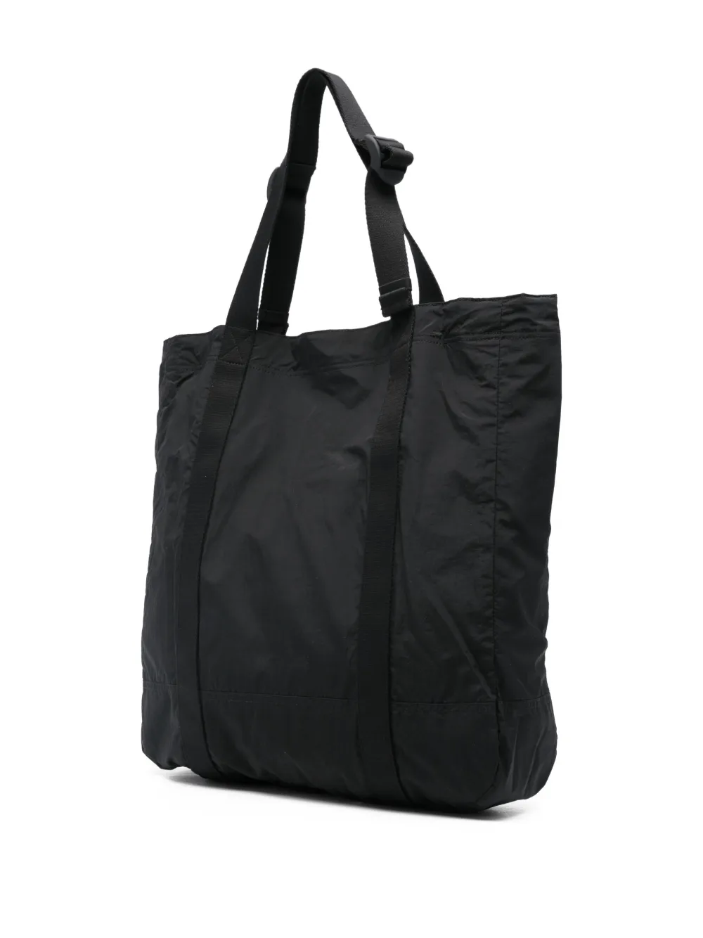  Stone Island Logo-patch Tote Bag - Black 