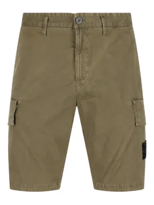 Burberry Cotton Cargo Shorts | Neutrals | FARFETCH
