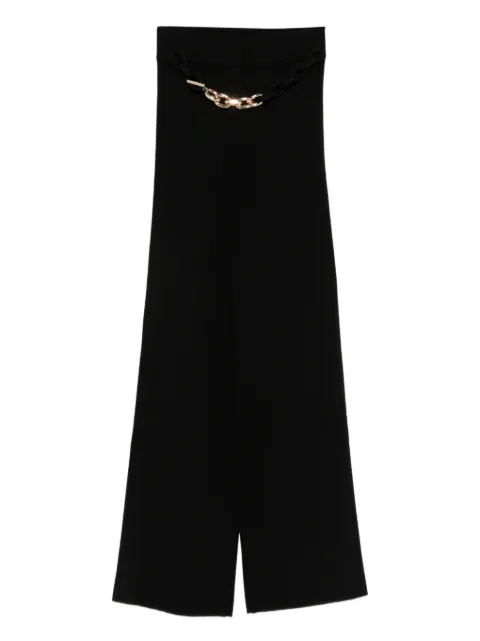 Rabanne chain-embellishment trousers