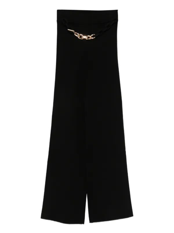 Rabanne Chain-embellishment Trousers in Black