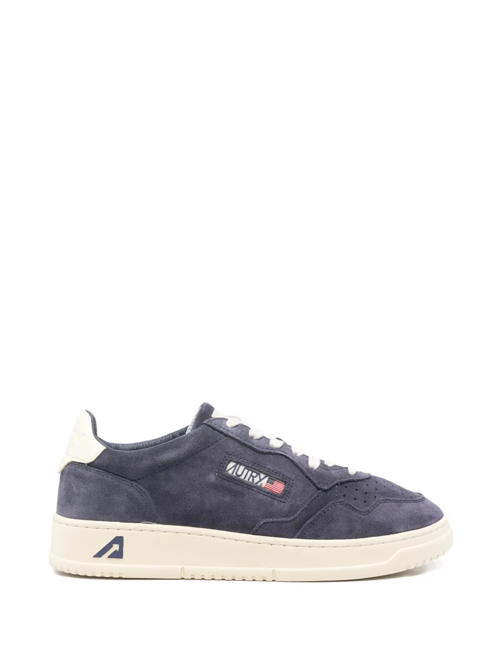 Autry perforated lace-up sneakers - Blu
