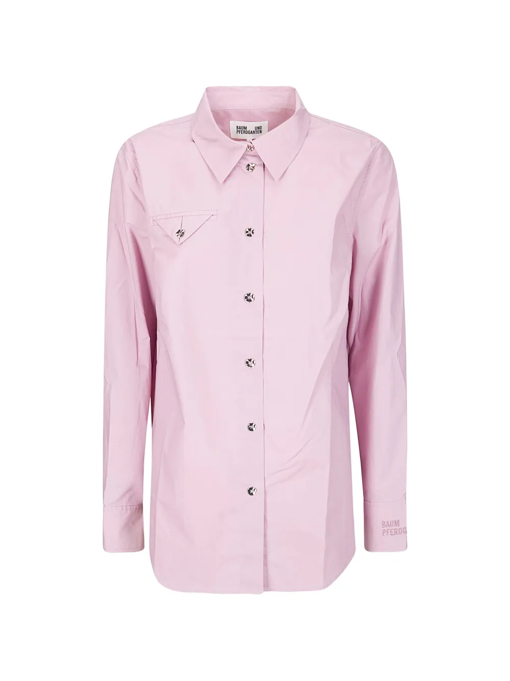 Baum Und Pferdgarten Marla flap-pocket shirt - Rosa