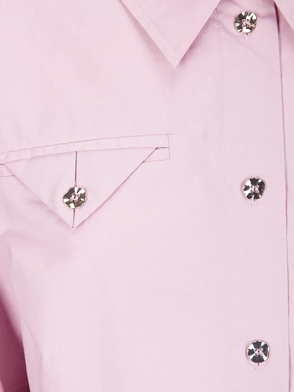  Baum Und Pferdgarten Marla Flap-pocket Shirt - Pink 