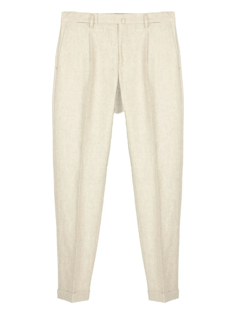 Briglia 1949 pleats tailored trousers - Toni neutri