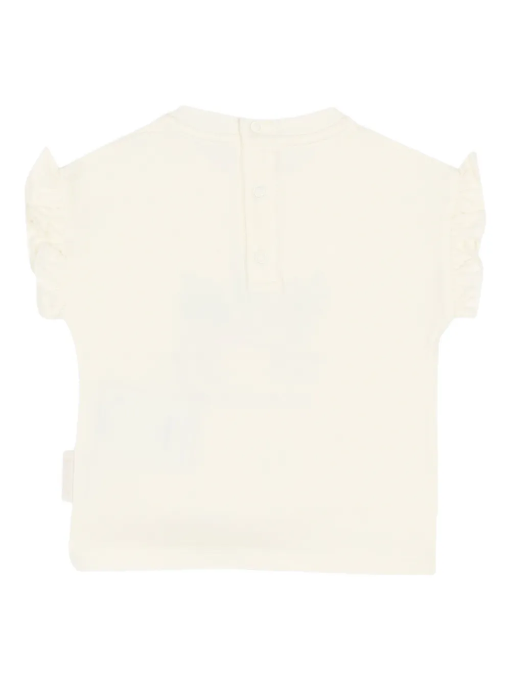 Moncler Enfant T-shirt met dierenprint Beige