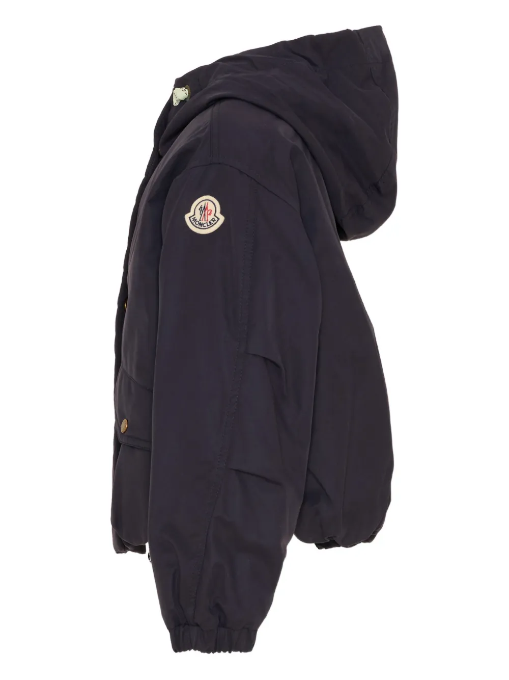 Moncler Enfant Jack met capuchon Blauw