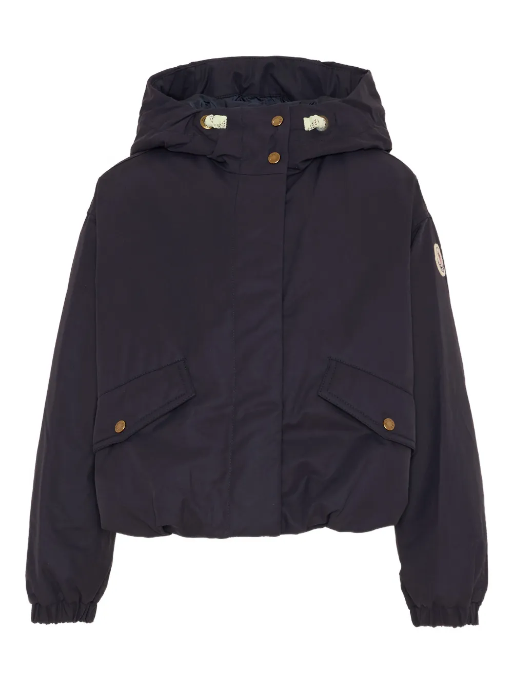 Moncler Enfant Jack met capuchon Blauw