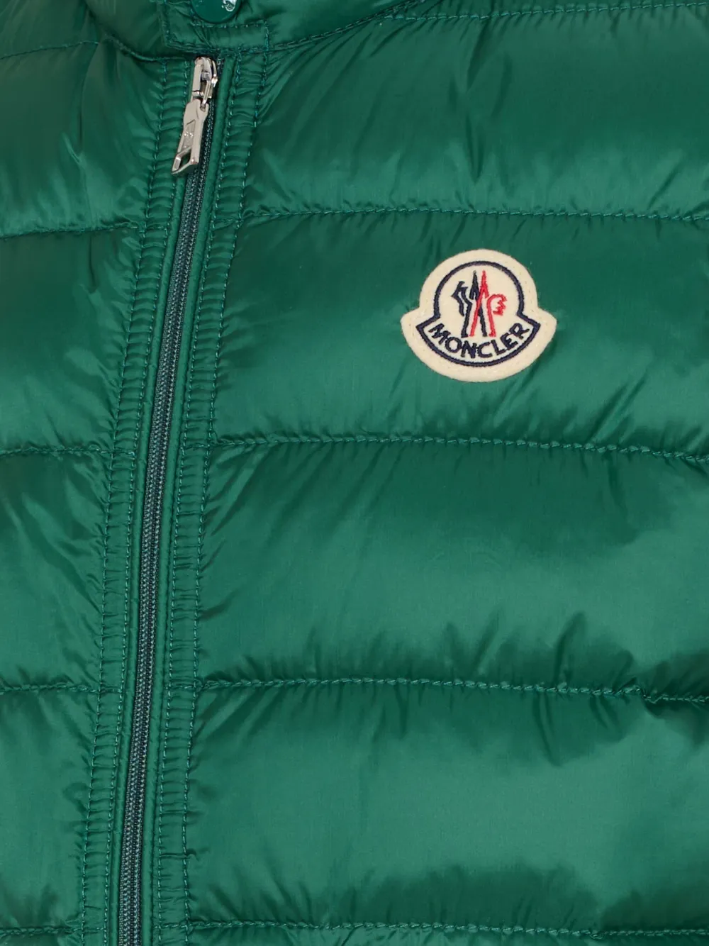 Moncler Enfant Gewatteerde bodywarmer Groen