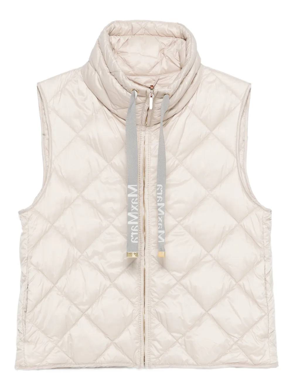 Max Mara quilted-pattern gilet - Neutrals