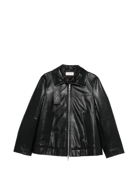 Sportmax leather jacket