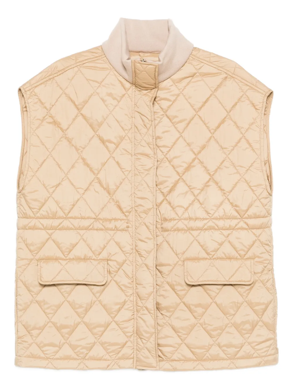 Fabiana Filippi Gilet trapuntato - Toni neutri