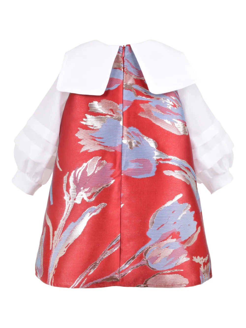  Hucklebones London Floral-embroidered Shift Dress 