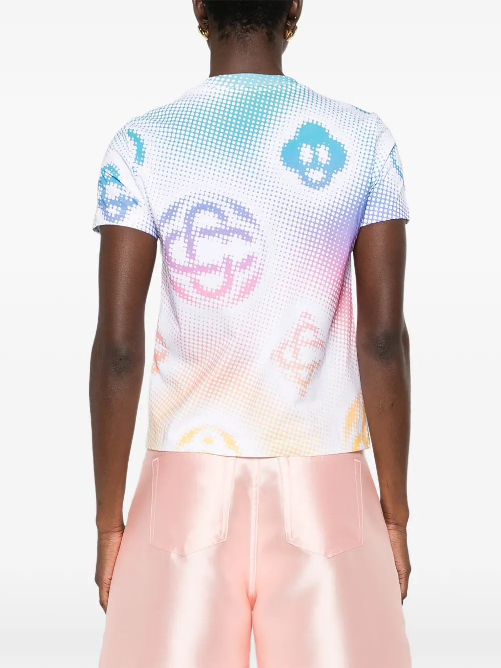 Casablanca T-shirt met logo Wit