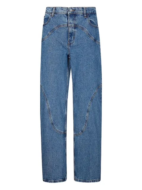 Baum Und Pferdgarten Calça jeans Napoleon com bolso de camurça