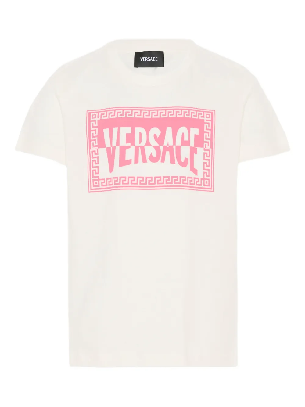 Versace Kids short-sleeve T-shirt - Toni neutri