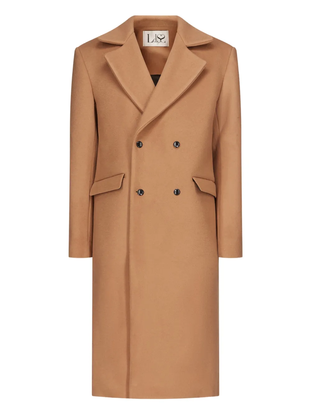 Ludovic de Saint Sernin oversized double-breasted coat | Brown | Image 1