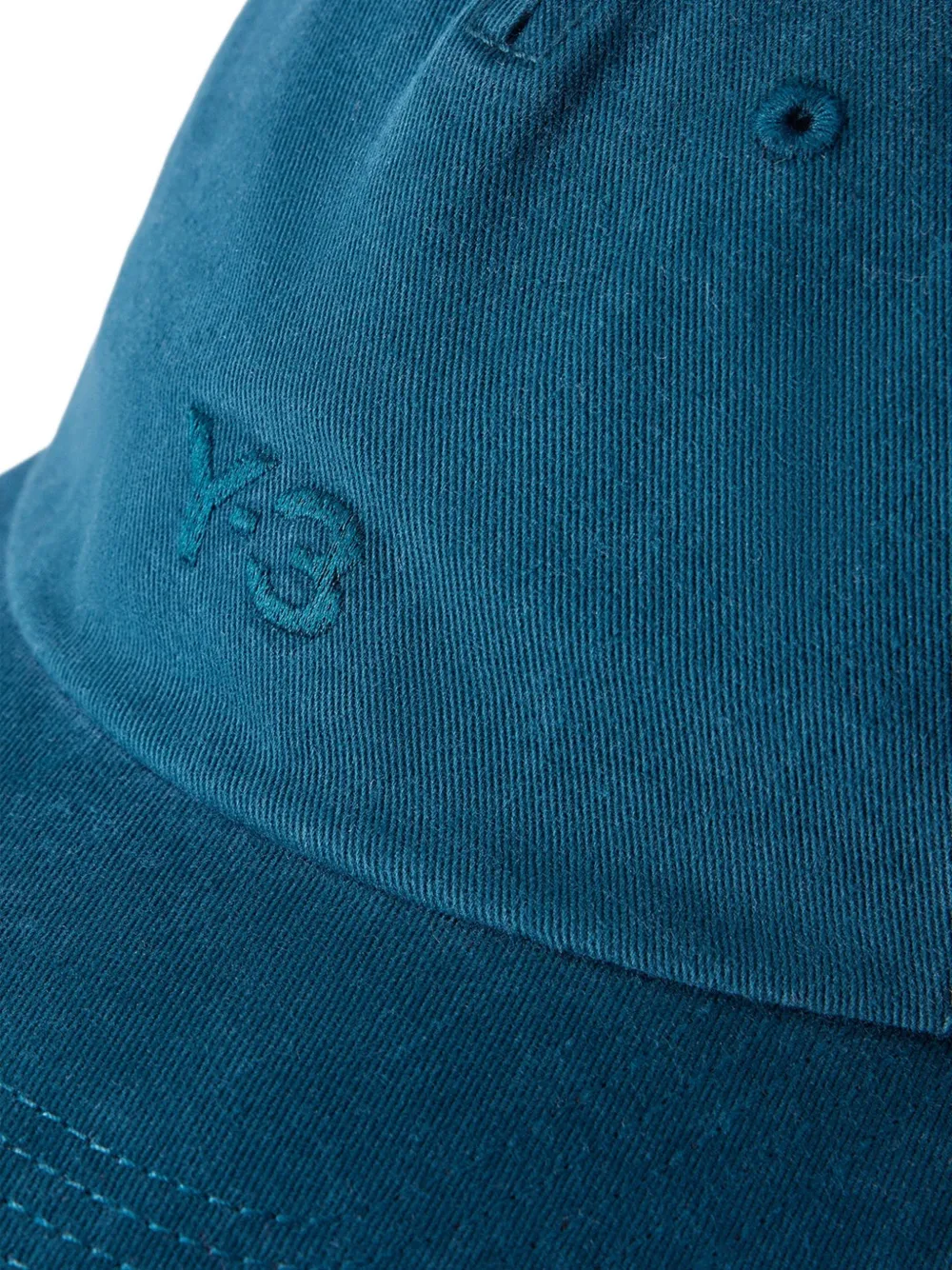 Y-3 Honkbalpet met knoop Blauw