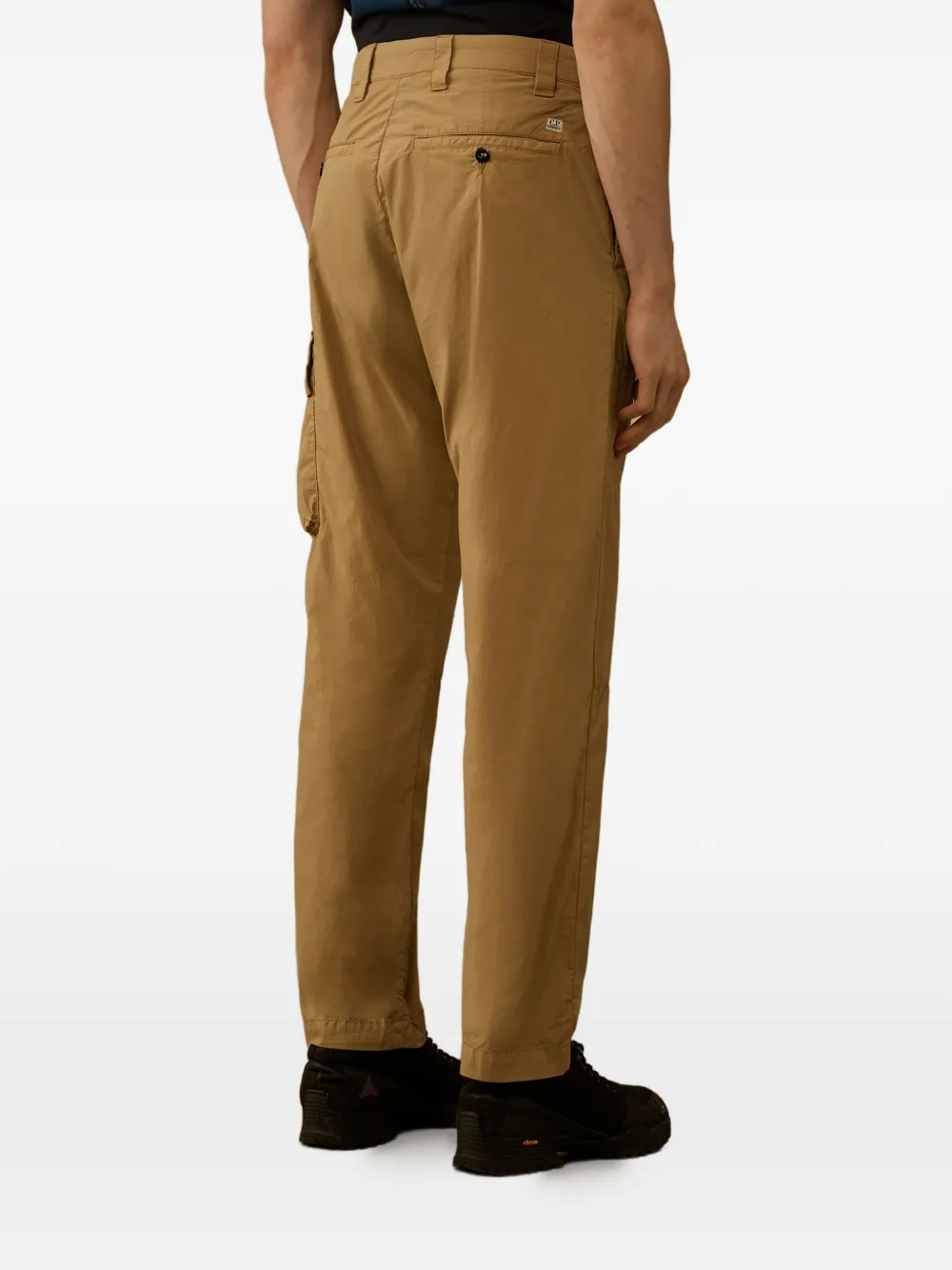 C.P. Company 50 Fili cargo broek met lensdetail Beige