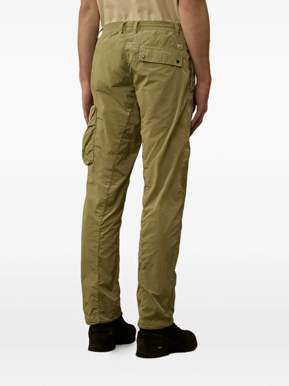 C.P. Company Broek met cargo zak Groen