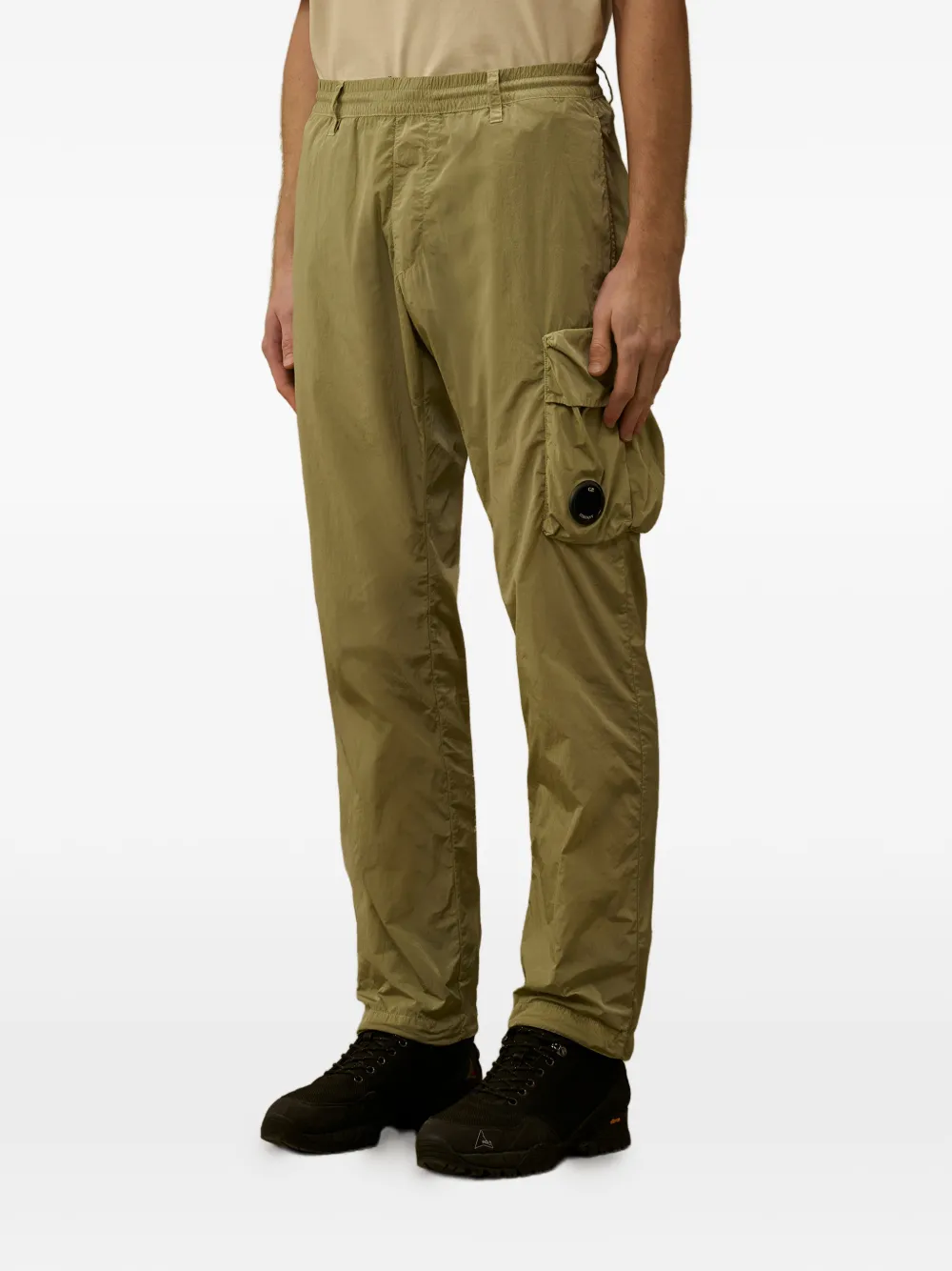 C.P. Company Broek met cargo zak Groen