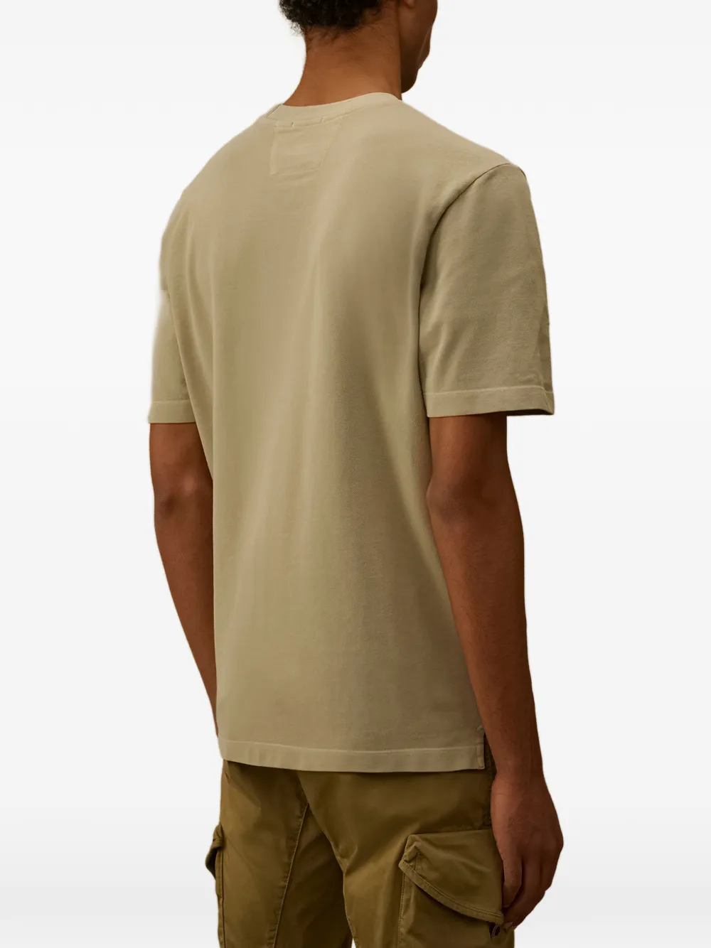 C.P. Company T-shirt met zak Beige