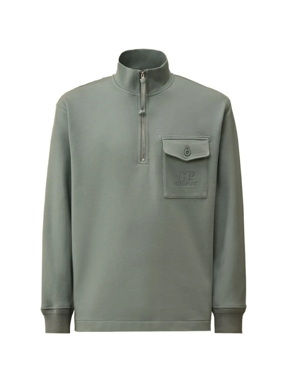 C.P. Company Felpa con zip - Verde