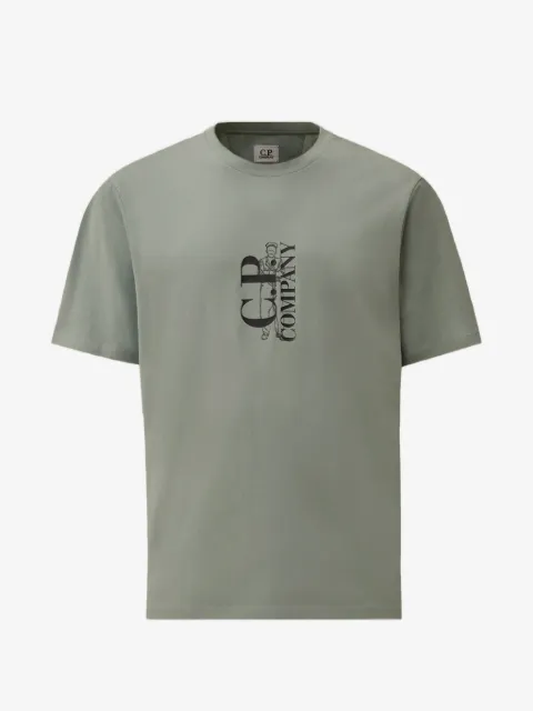 C.P. Company t-shirt 30/1 en jersey imprimé à manches courtes