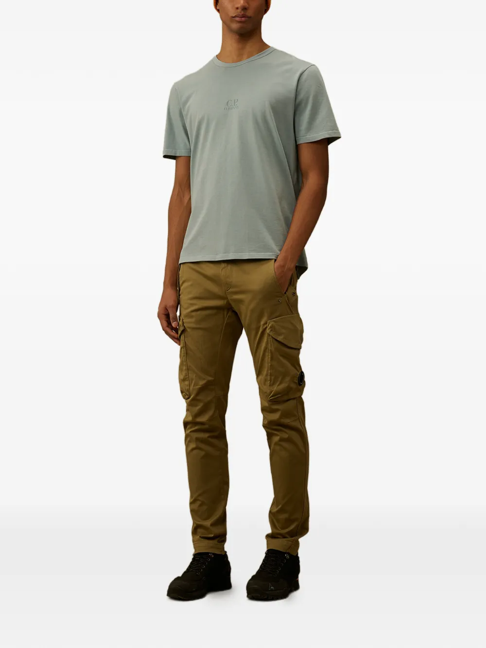 C.P. Company 20 1 jersey T-shirt met korte mouwen Blauw