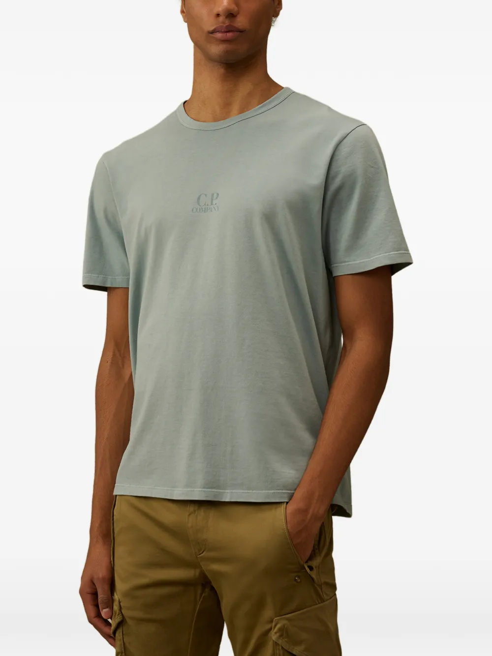 C.P. Company 20 1 jersey T-shirt met korte mouwen Blauw