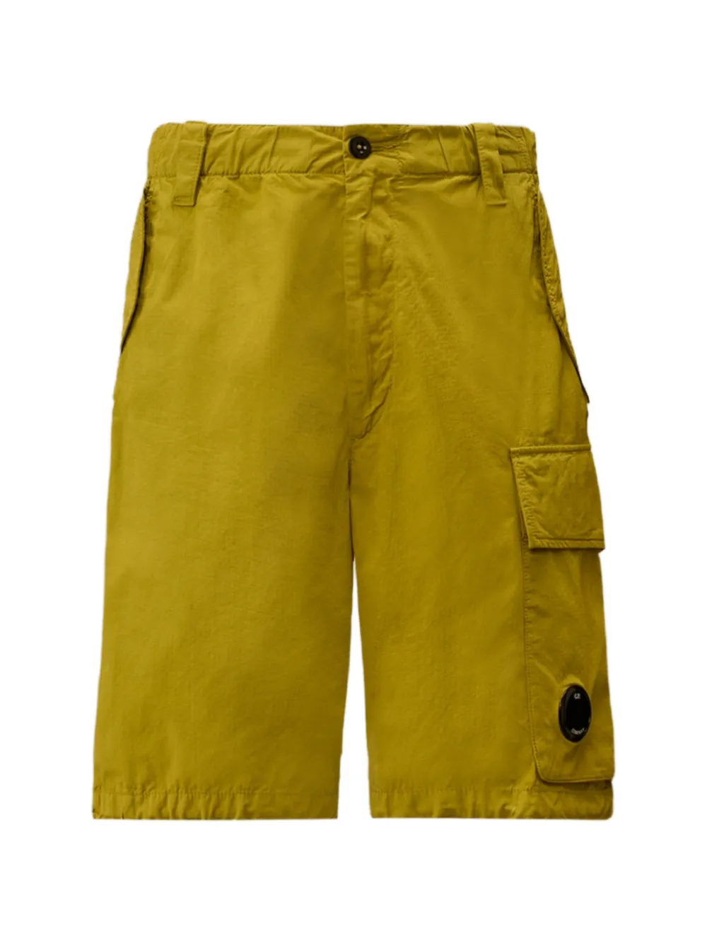 C.P. Company Lens-detail cargo shorts - Green