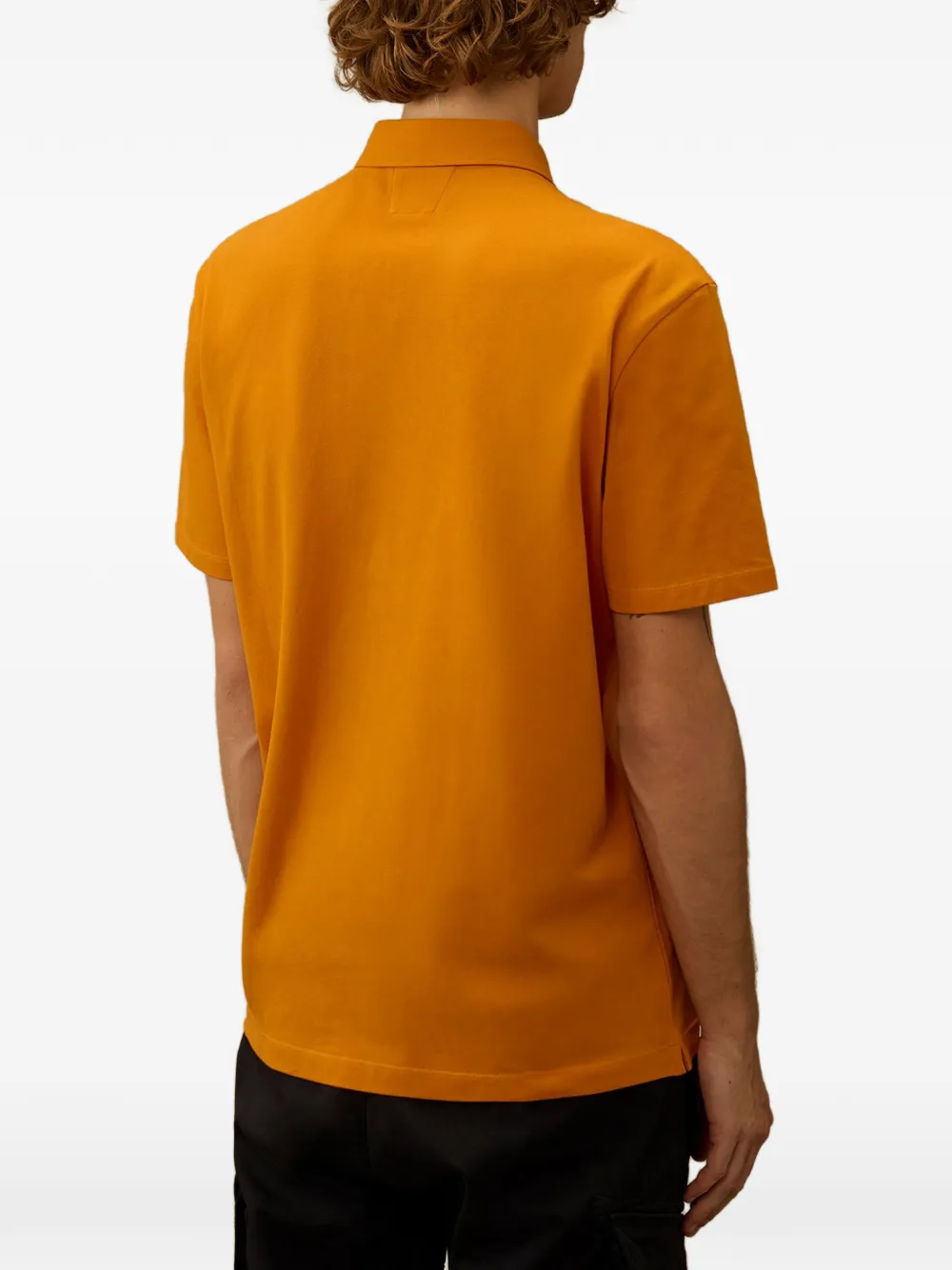 C.P. Company Poloshirt met borstzak Oranje