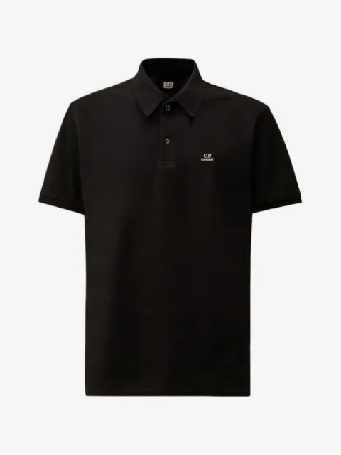 C.P. Company short-sleeve point-collar cotton polo shirt
