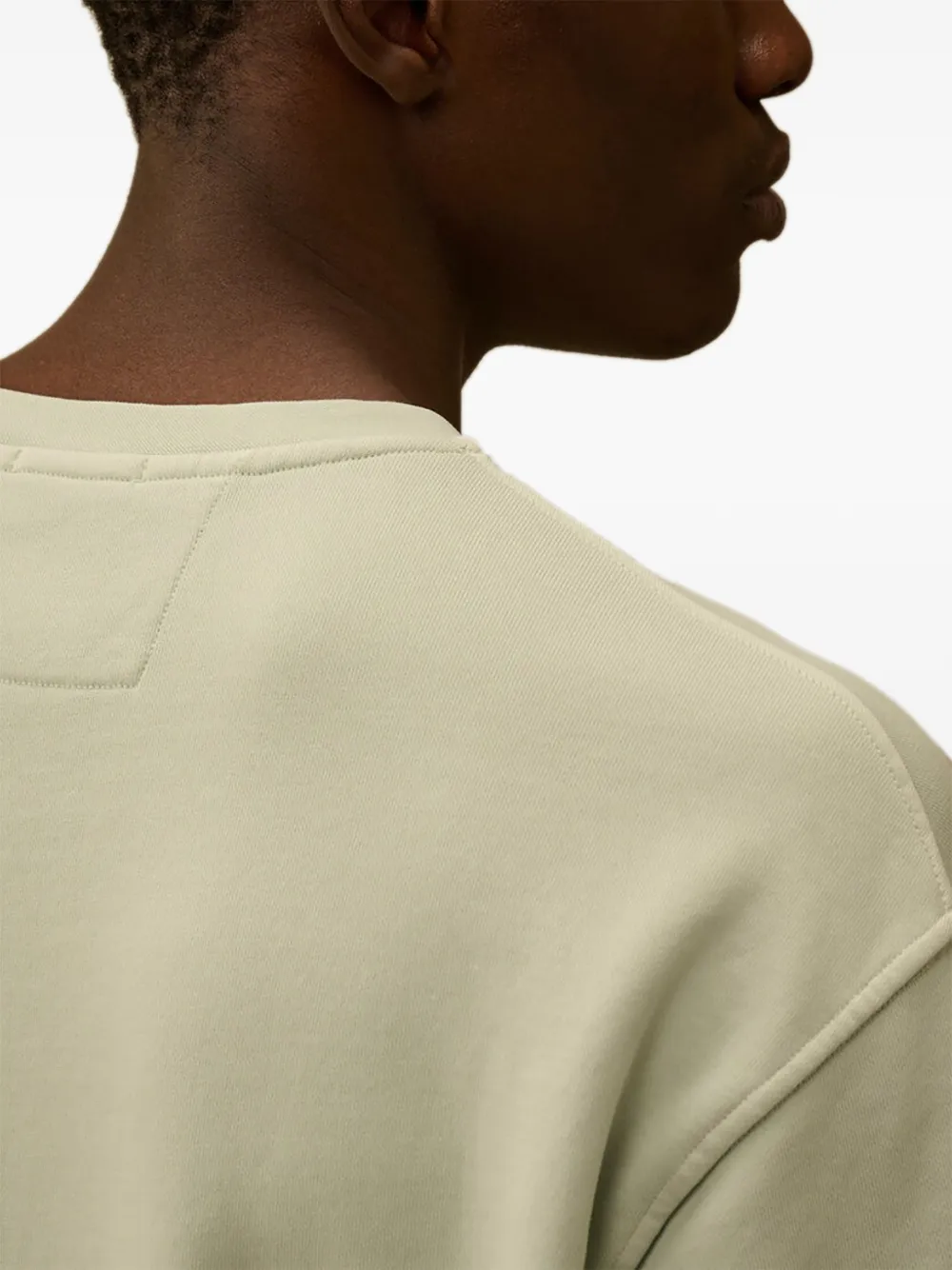 C.P. Company Sweater met opgestikte zak Groen