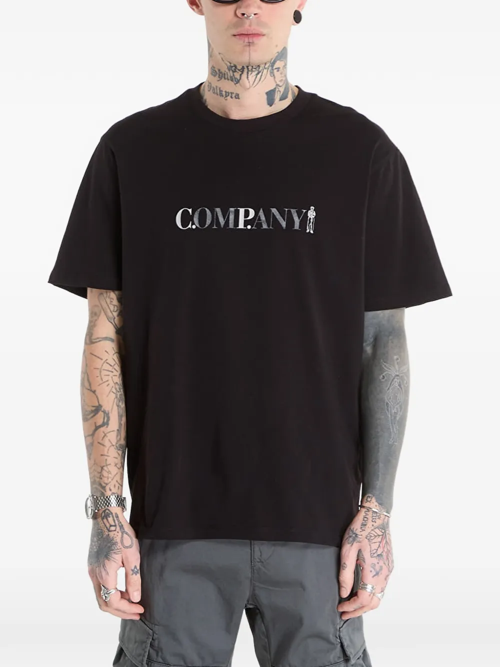 C.P. Company logo-print T-shirt - 999