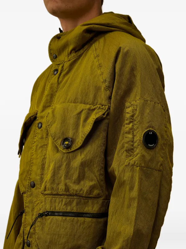 C.P. Company Panama-R Mixed Goggle Jacket | Green | FARFETCH