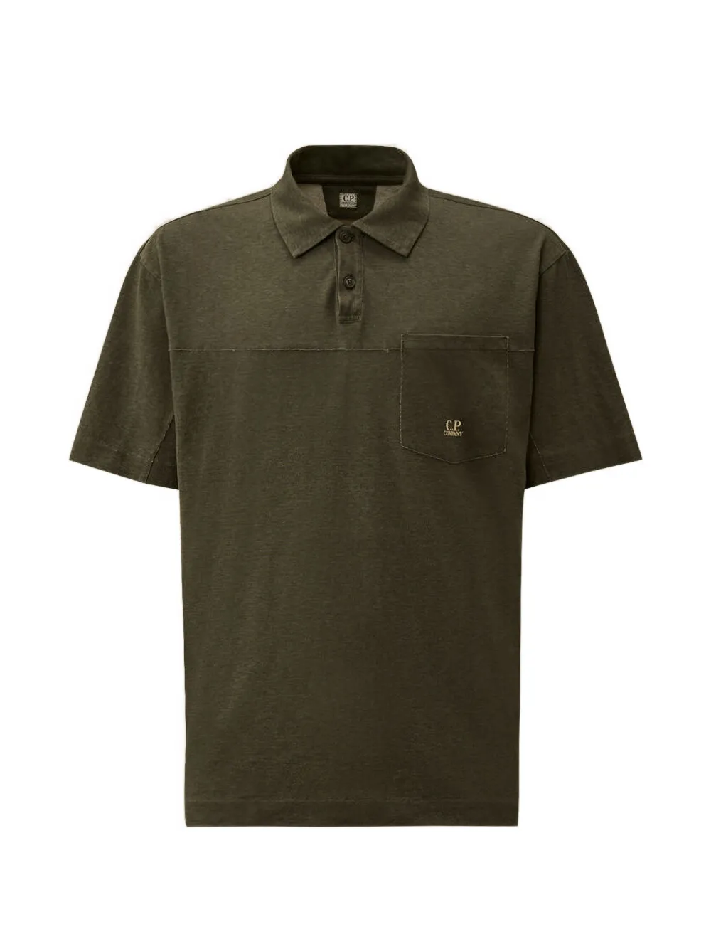 C.P. Company Polo con taschino - Verde