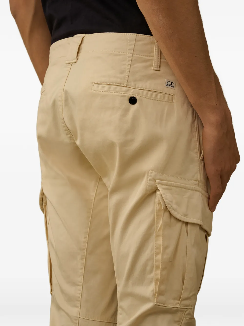 C.P. Company Broek met cargo zak Beige