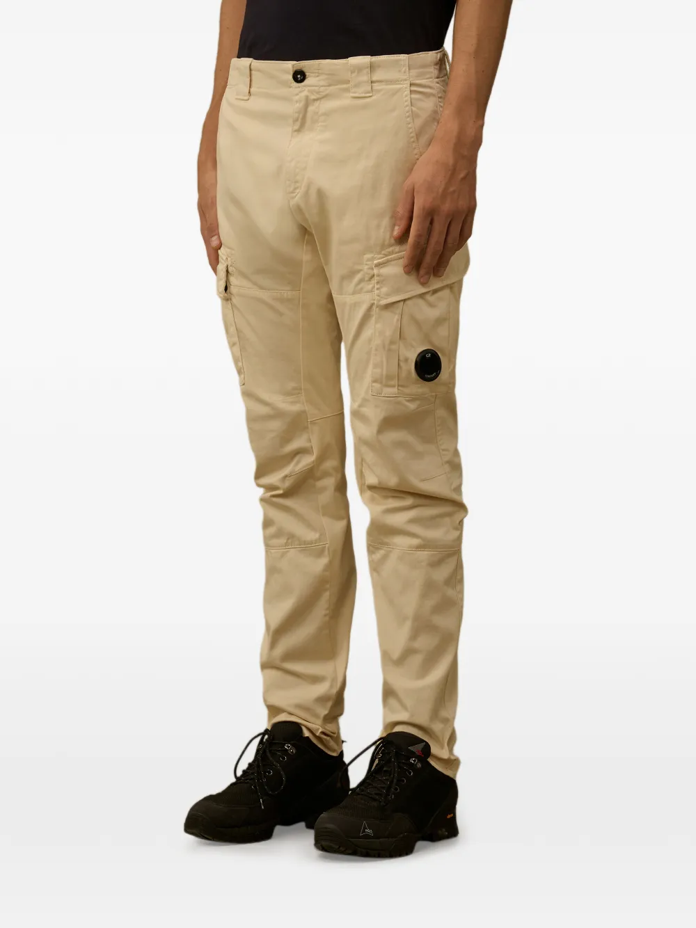 C.P. Company Broek met cargo zak Beige