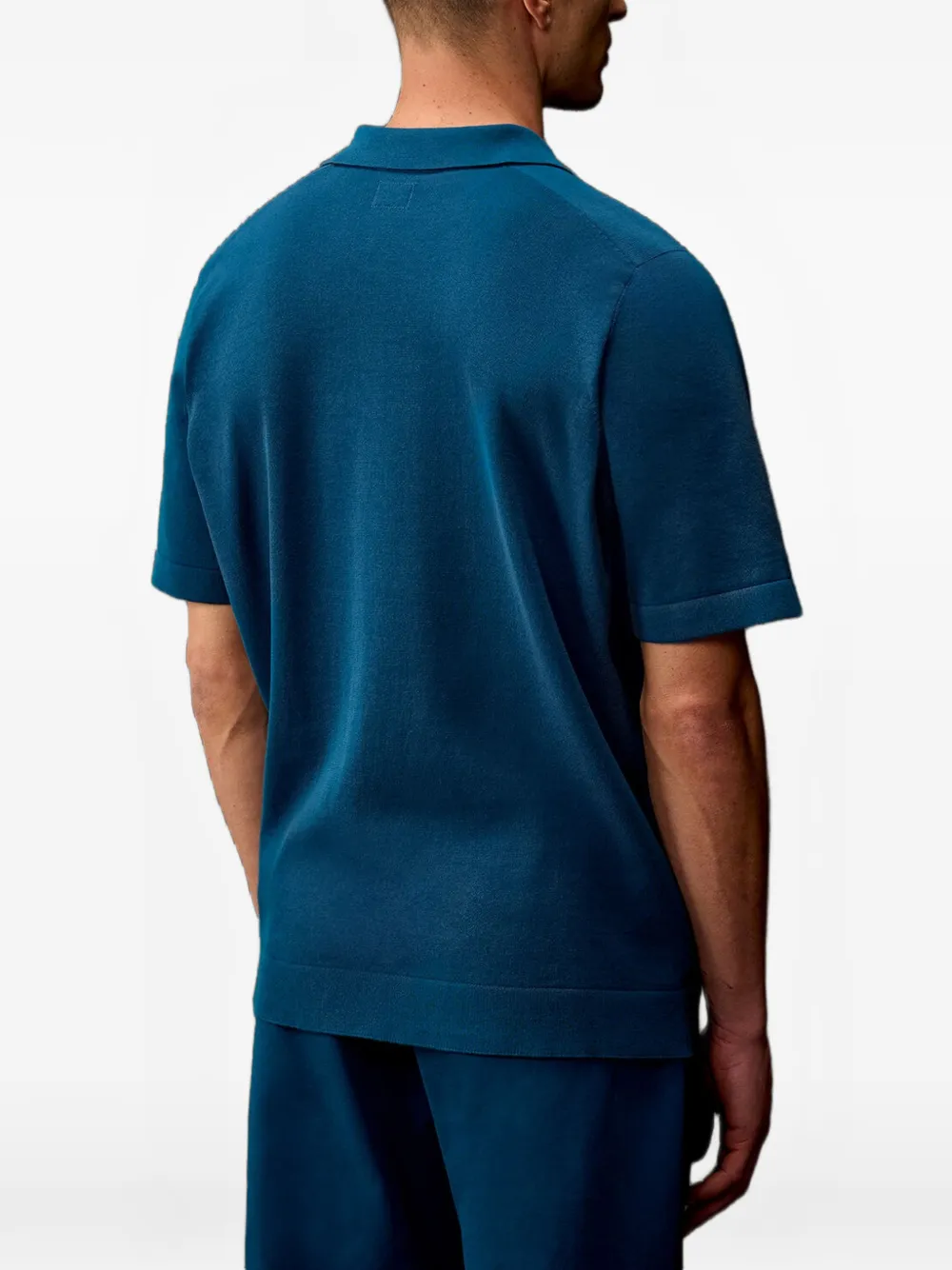 C.P. Company Metropolis Series polotrui met logopatch Blauw