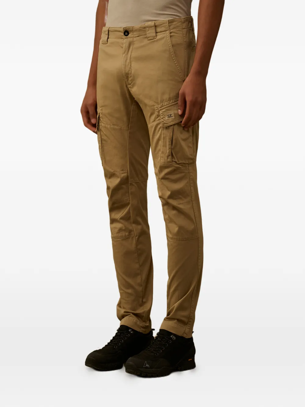 C.P. Company Broek met cargo zak Beige