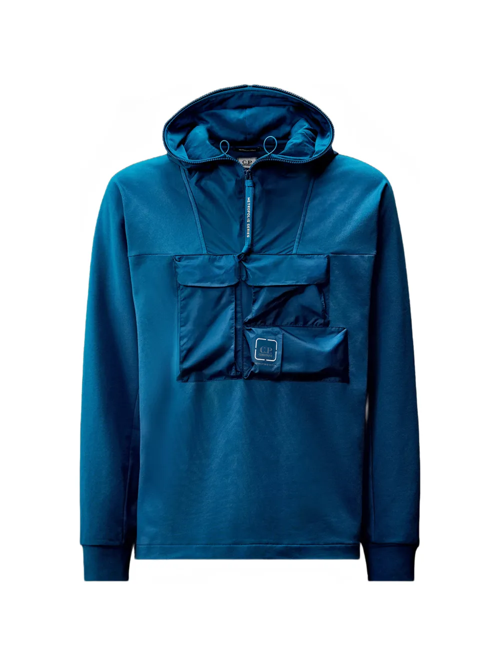 C.P. Company Felpa con mezza zip - Blu