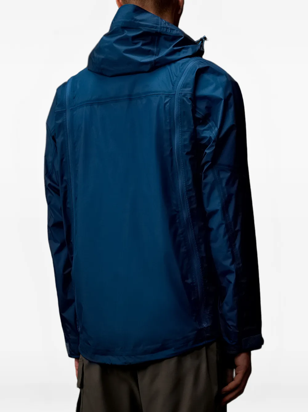 C.P. Company Jack met capuchon en zakken Blauw