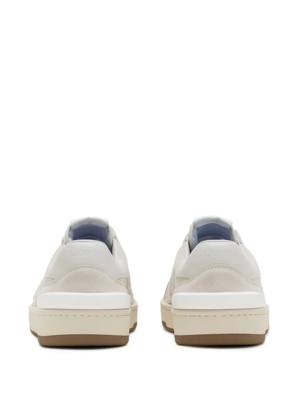 Lanvin Clay logopatch sneakers Beige