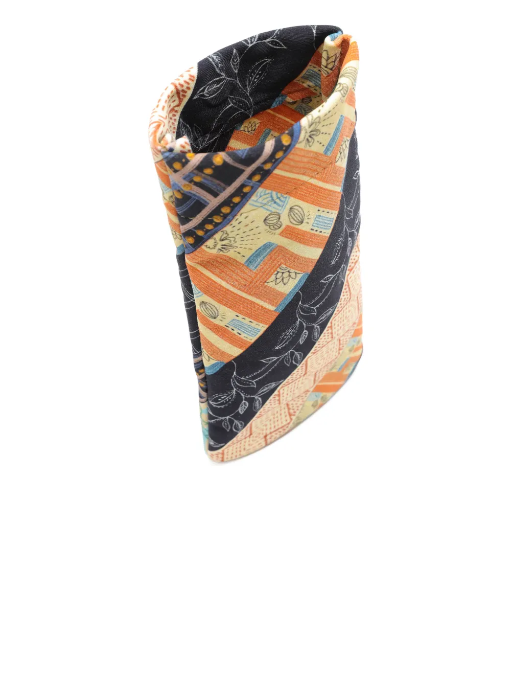 Lygia & Nanny patterned eyeglass case - Oranje